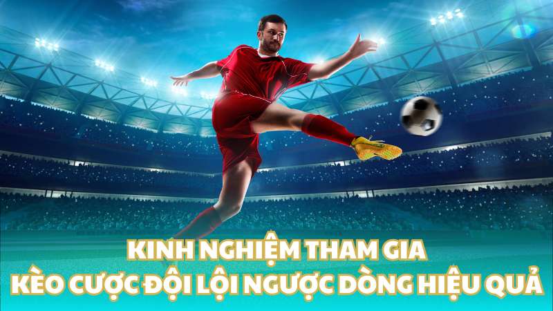 Kinh nghiệm tham gia kèo cược đội lội ngược dòng hiệu quả