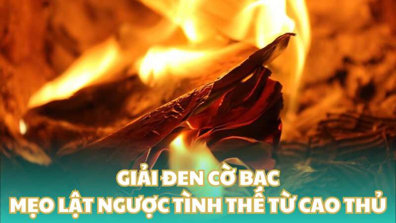 Giải đen cờ bạc - Mẹo lật ngược tình thế từ cao thủ